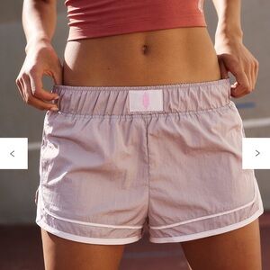 Free People Pink Athletic Shorts